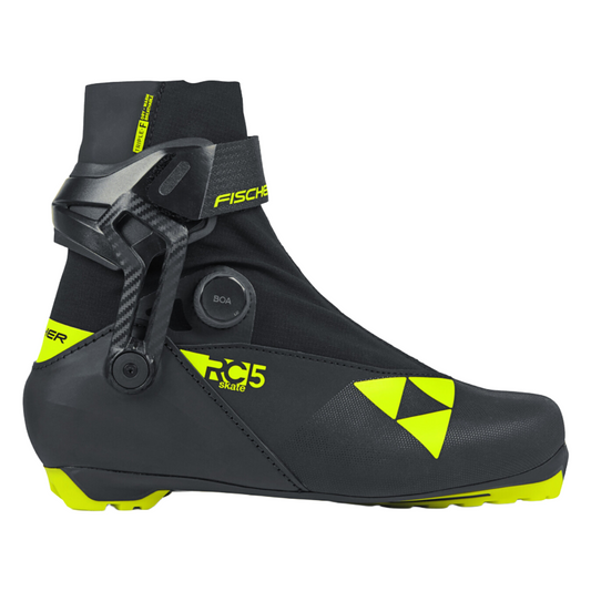 A product picture of the Fischer RC5 BOA Skate Boots