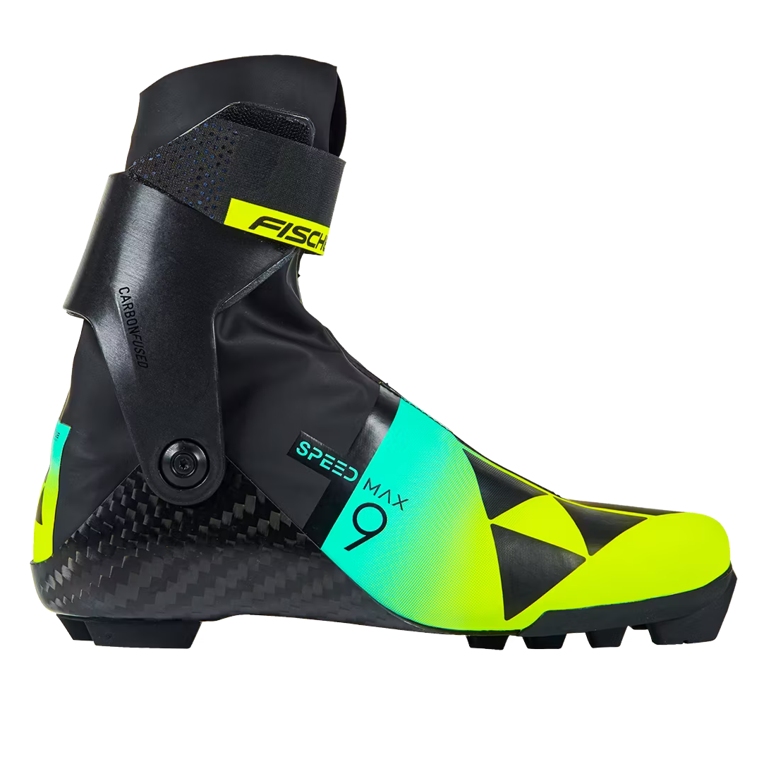 A product picture of the Fischer Speedmax 9 Skate Boots