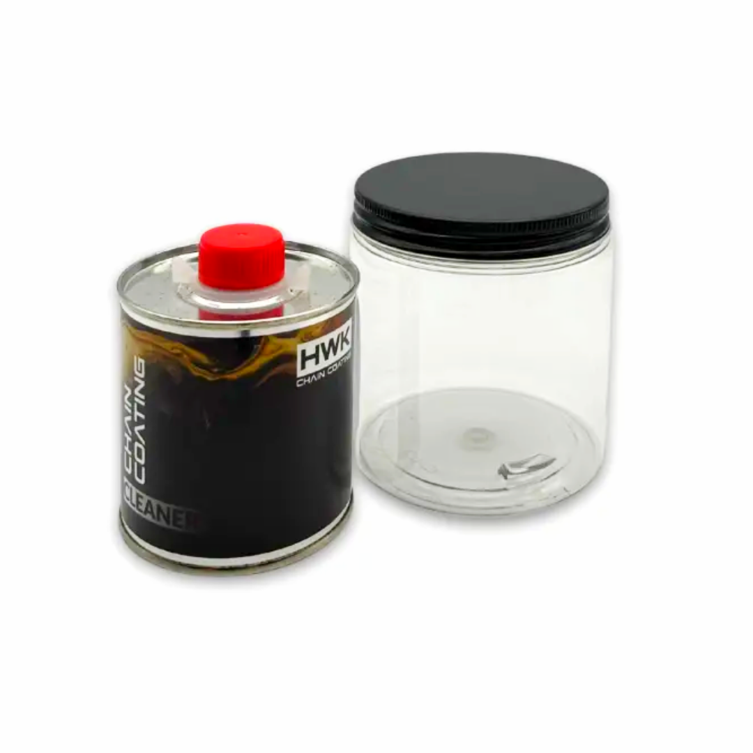 A product picture of the HWK Chain Cleaner