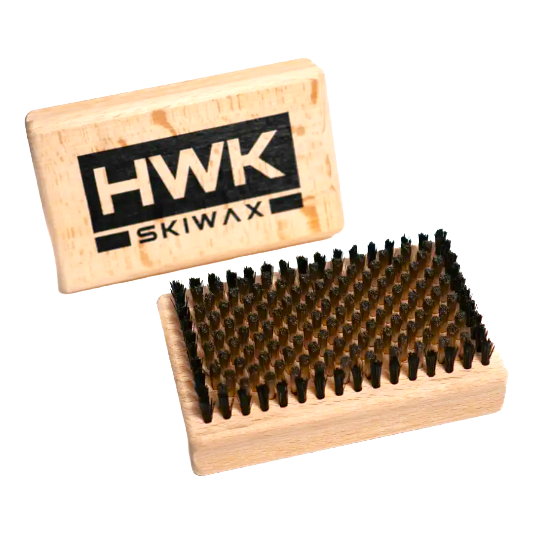 A product picture of the HWK Extra Fine Steel Hand Brush