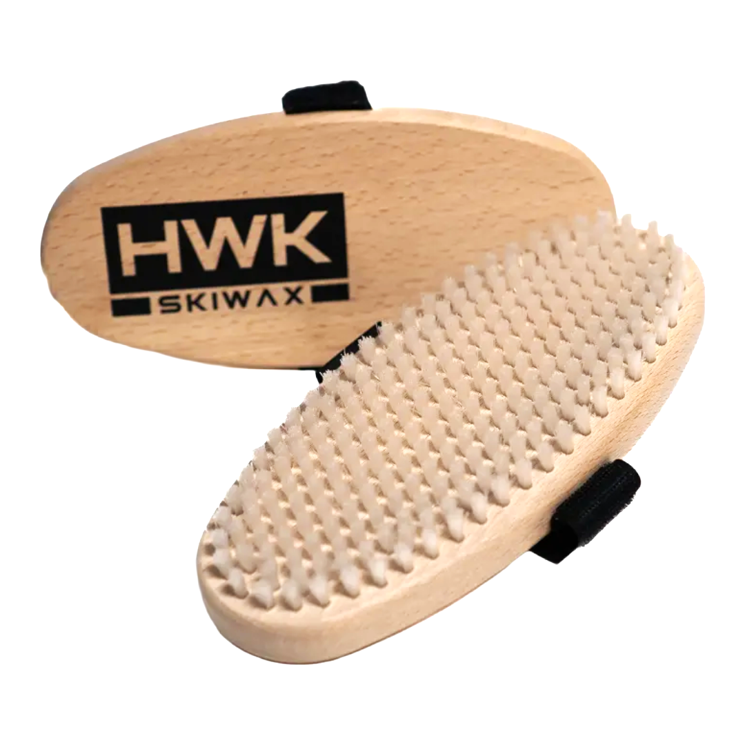 A product picture of the HWK Oval Hard Nylon Hand Brush