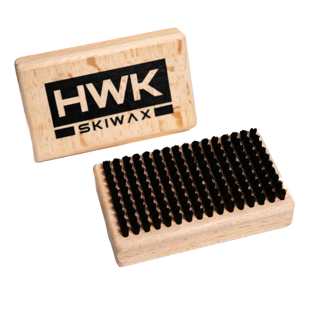 A product picture of the HWK Horsehair Hand Brush