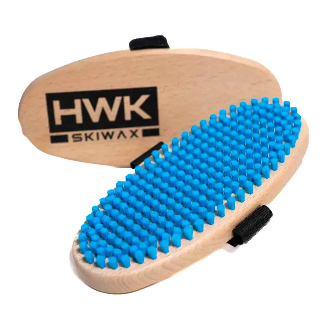 A product picture of the HWK Oval Soft Nylon Hand Brush