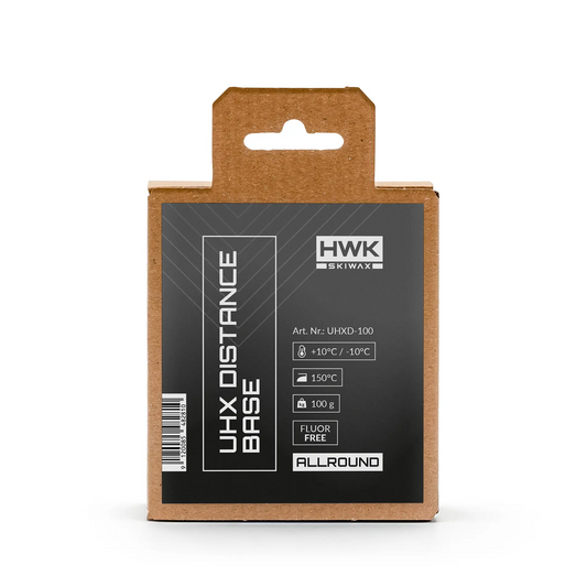 A product picture of the HWK UHX Distance Base Melt Wax (10C/-10C) | 100g