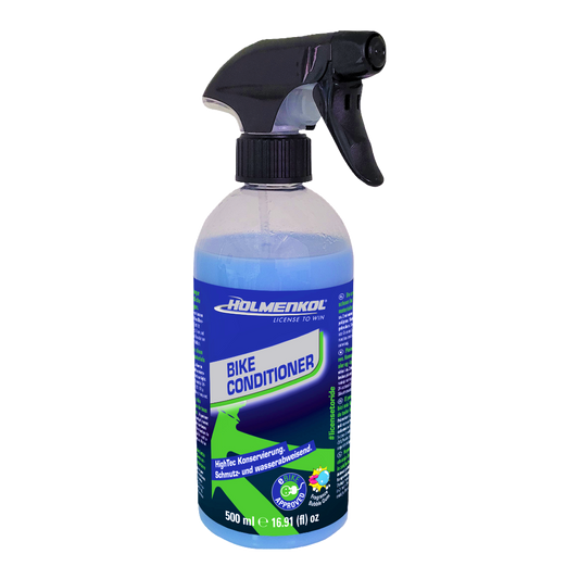 A product picture of the Holmenkol Bike Conditioner