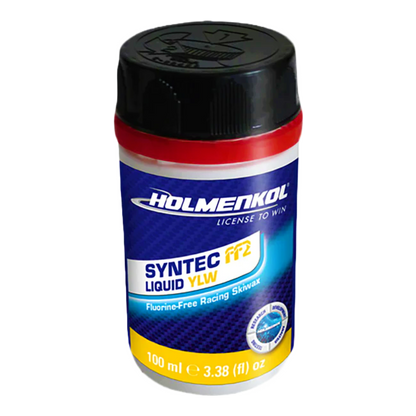 A product picture of the Holmenkol Syntec FF2 Liquid YLW |100ml (0C/-6C)
