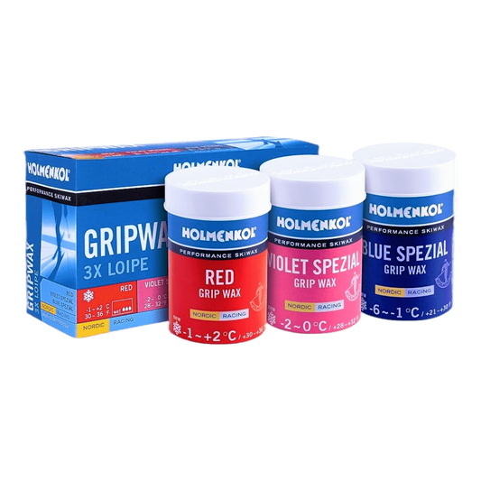 A product picture of the Holmenkol Loipe Grip Wax Pack