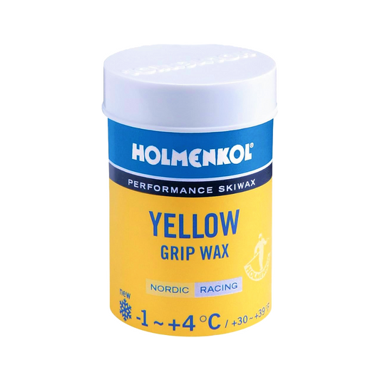 A product picture of the Holmenkol Grip Yellow