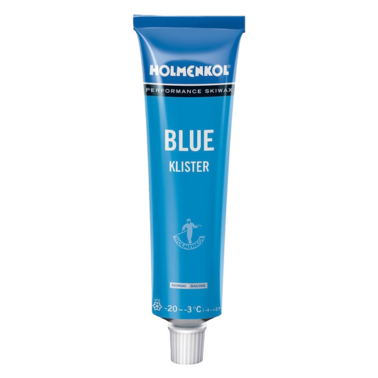 A product picture of the Holmenkol Klister Blue
