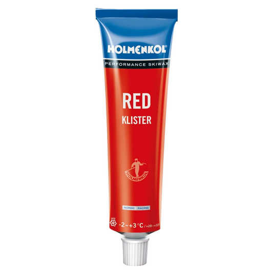 A product picture of the Holmenkol Klister Red