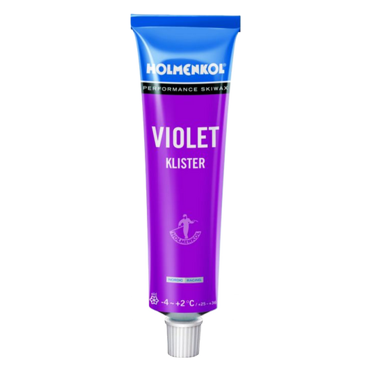 A product picture of the Holmenkol Klister Violet