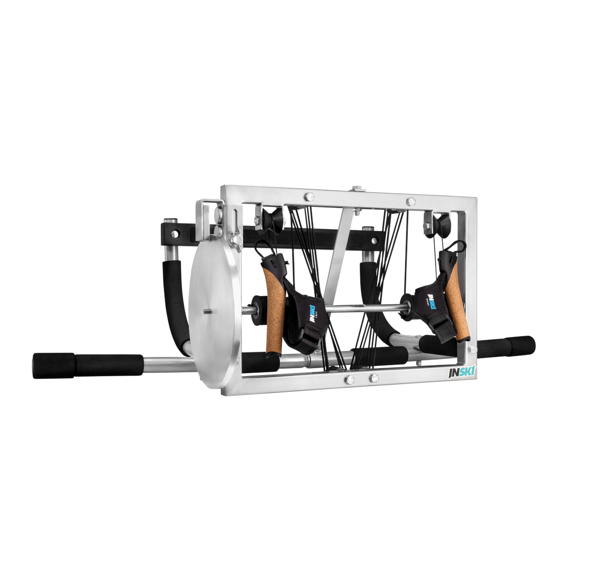 A product picture of the Inski Indoor Ski Trainer