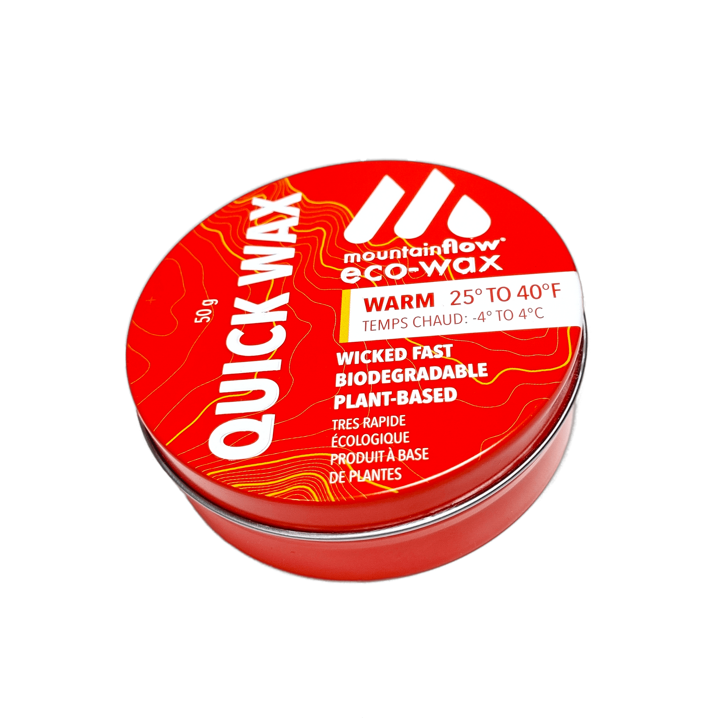 A product picture of the mountainFLOW eco-wax Quick Wax Warm