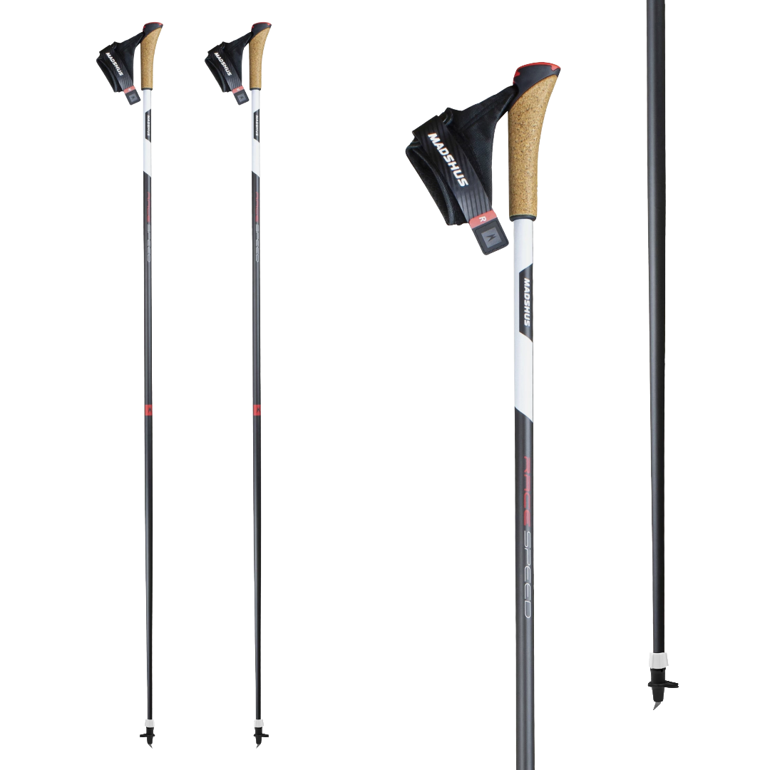 A product picture of the Madshus Race Speed 100% Carbon Pole (Rollerski Version)