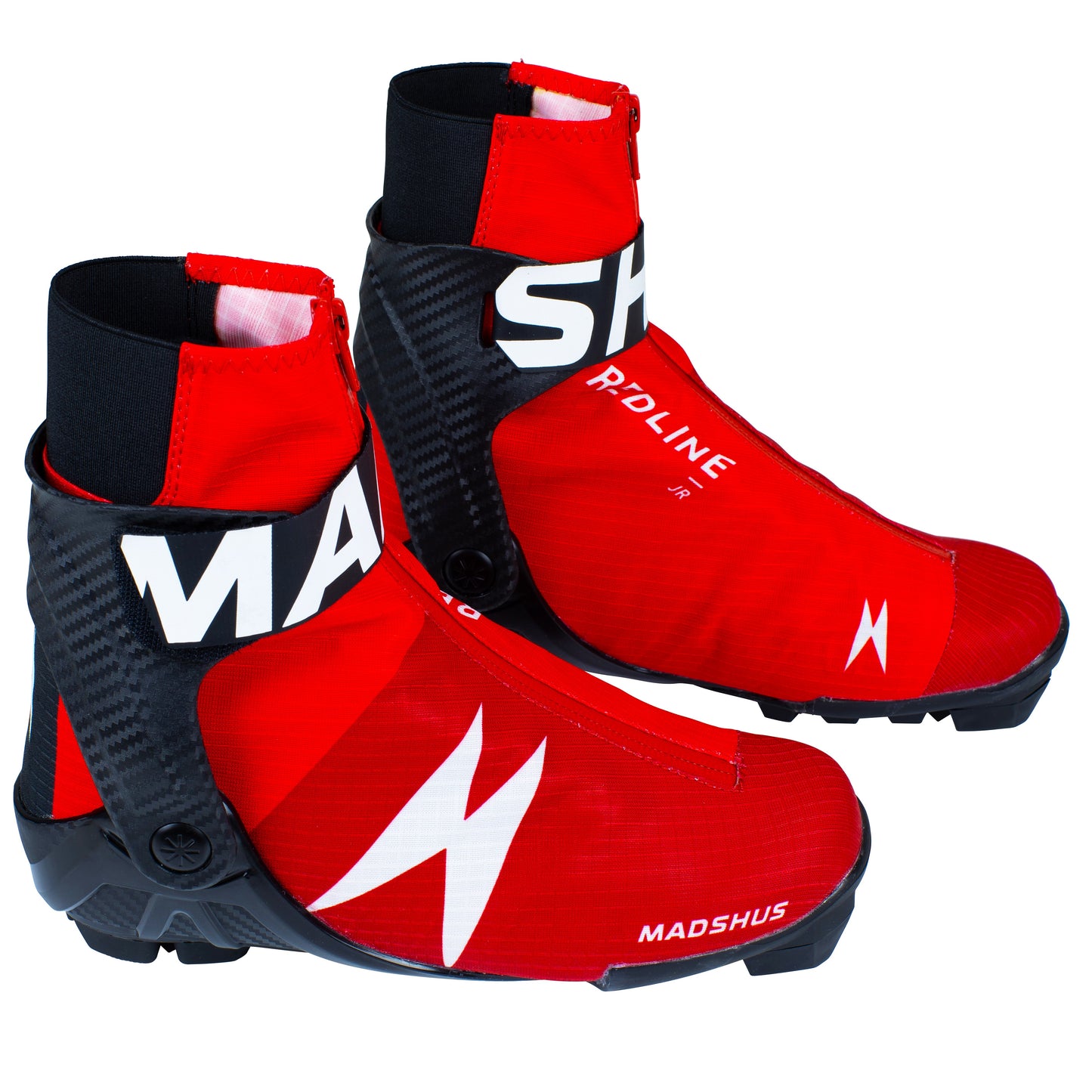 A product picture of the Madshus Redline JR Universal Boots