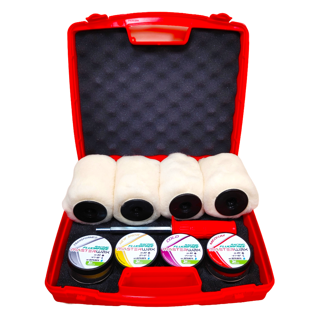 A product picture of the MasterWax RACING FLUORFREE Manual Kit