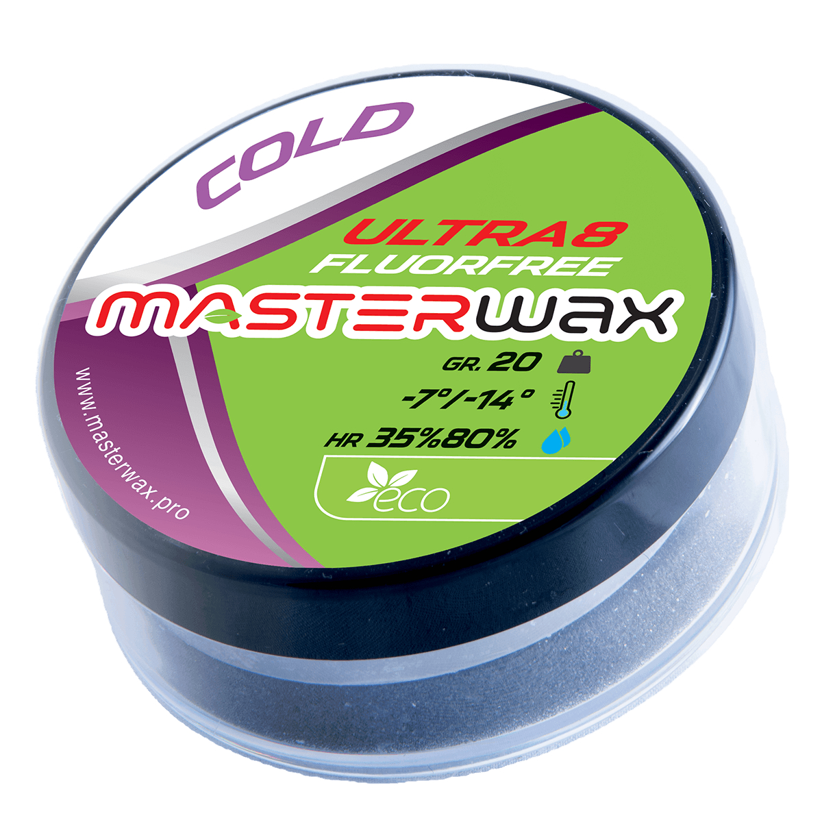 A product picture of the MasterWax Ultra8 FLUORFREE Cold