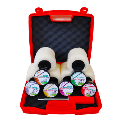 A product picture of the MasterWax RACING FLUORFREE Manual Kit