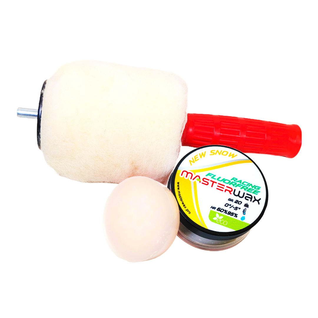 A product picture of the MasterWax RACING FLUORFREE Entry Kit