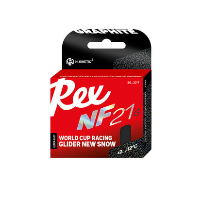 A product picture of the Rex Wax NF21G Black `New Snow` Block Glider