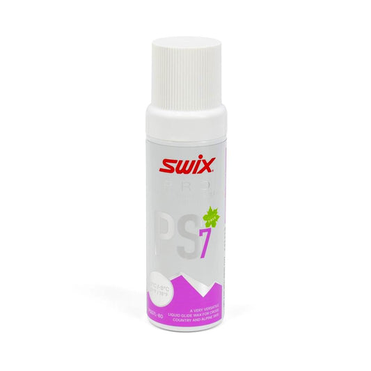A product picture of the Swix PS7 Violet Liquid Glide Wax