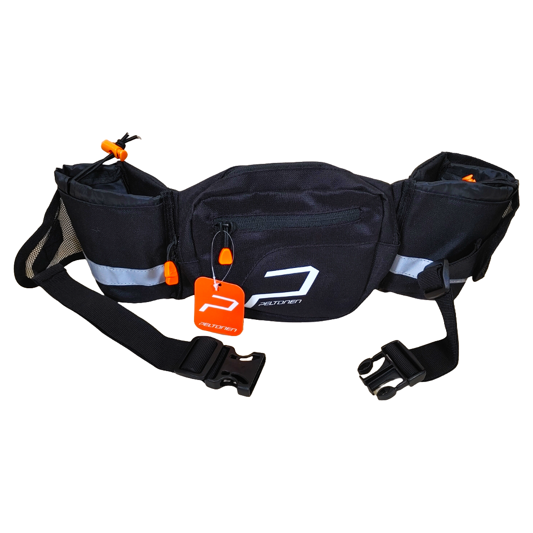 A product picture of the Peltonen 2 Bottle Hip Belt Bag