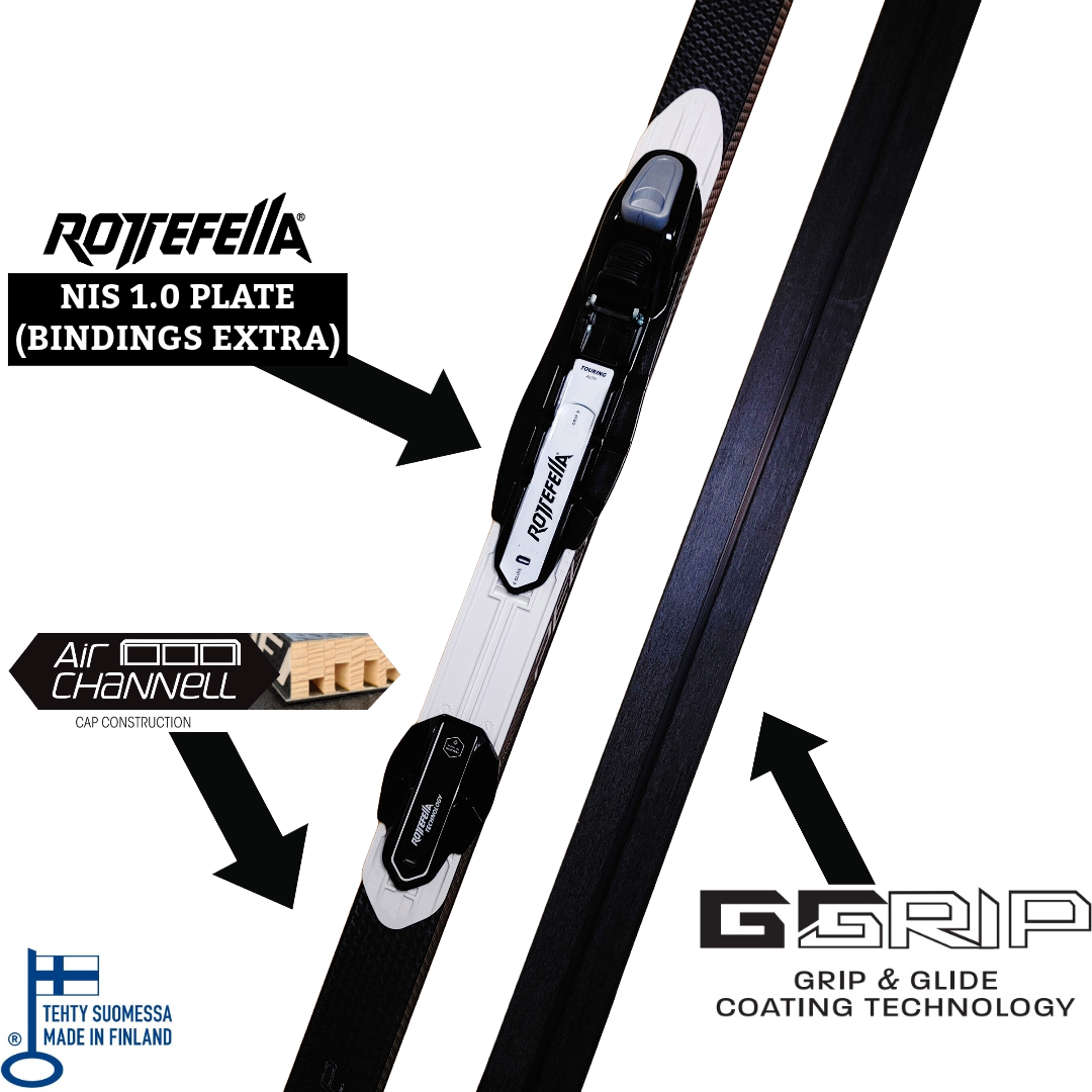 A product picture of the Peltonen Facile G-Grip NIS Classic Skis