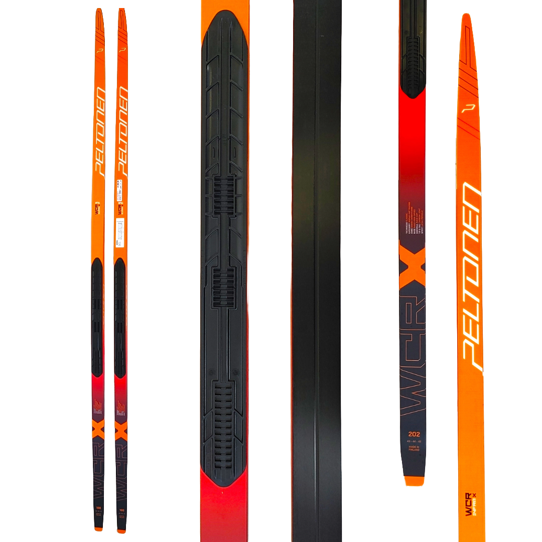 A product picture of the Peltonen INFRA X UNIVERSAL Classic Wax Skis