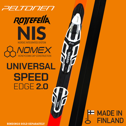 A product picture of the Peltonen INFRA X UNIVERSAL Classic Wax Skis