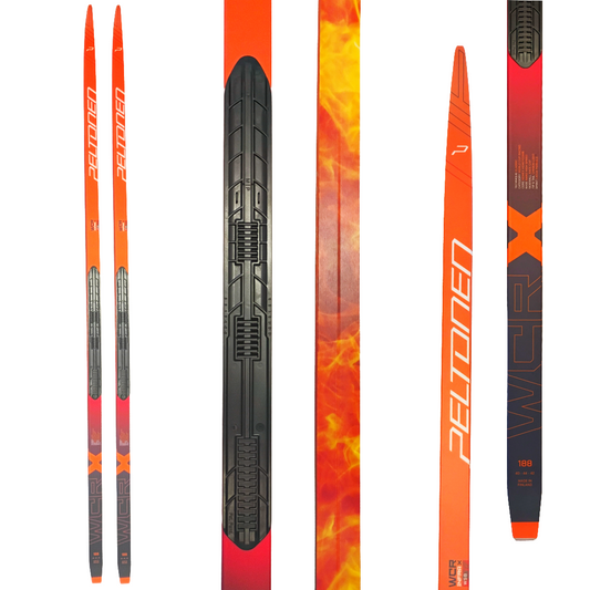 A product picture of the Peltonen INFRA X WET TRACK/KLISTER Classic Skis
