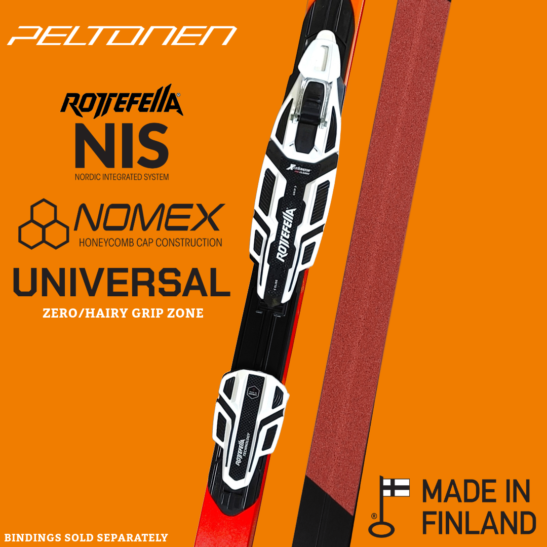 A product picture of the Peltonen INFRA X ZERO Classic Skis