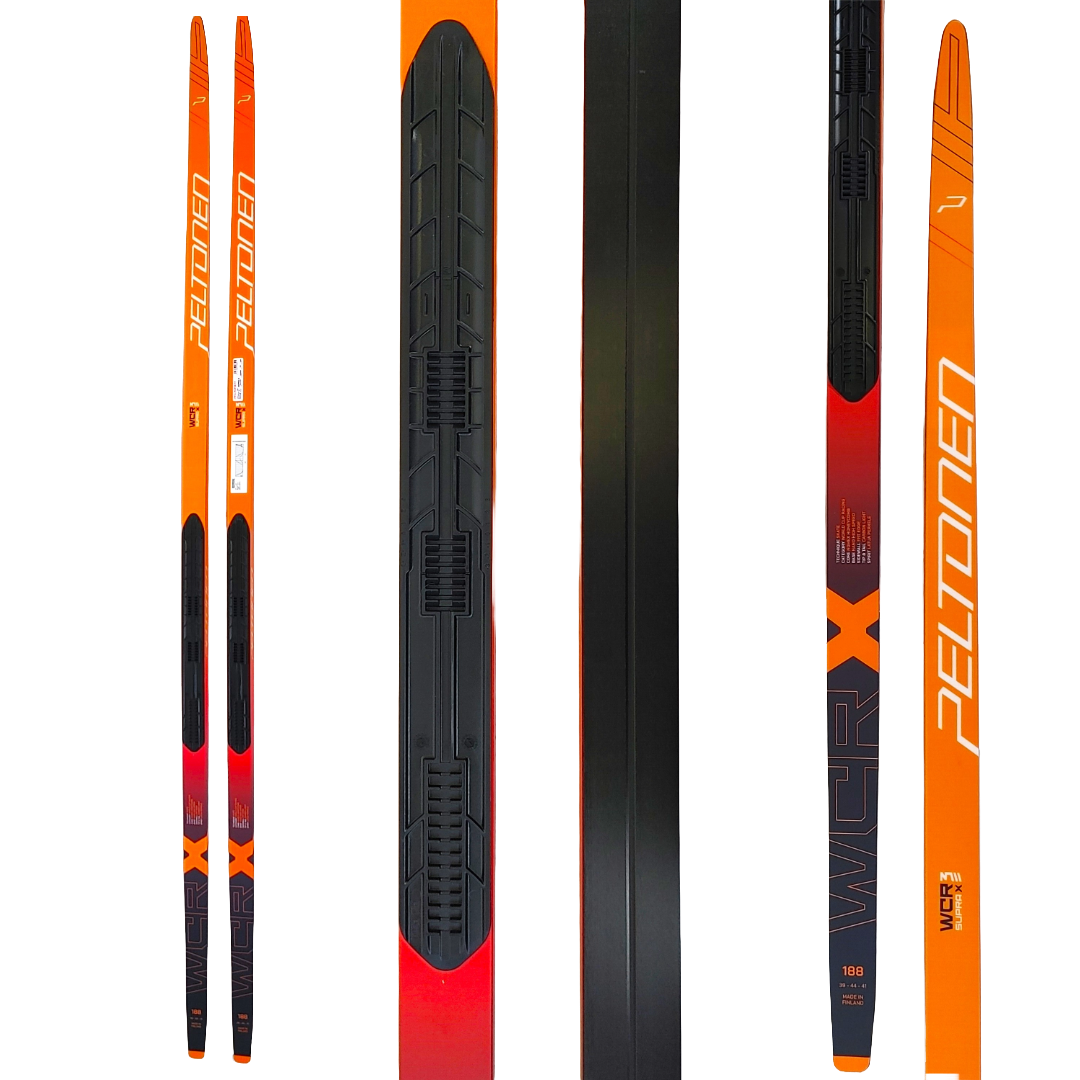 A product picture of the Peltonen SUPRA X HARD TRACK Skate Skis