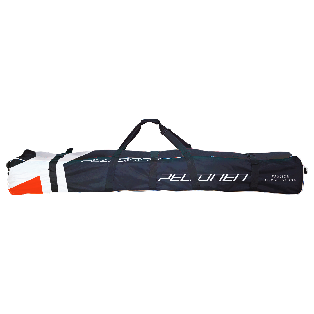 A product picture of the Peltonen Team Ski Bag with Wheels 10-12 pair