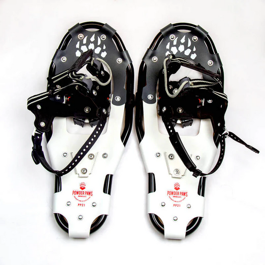A product picture of the Powder Paws 21" Snowshoes