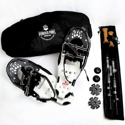 A product picture of the Powder Paws 21" Snowshoes