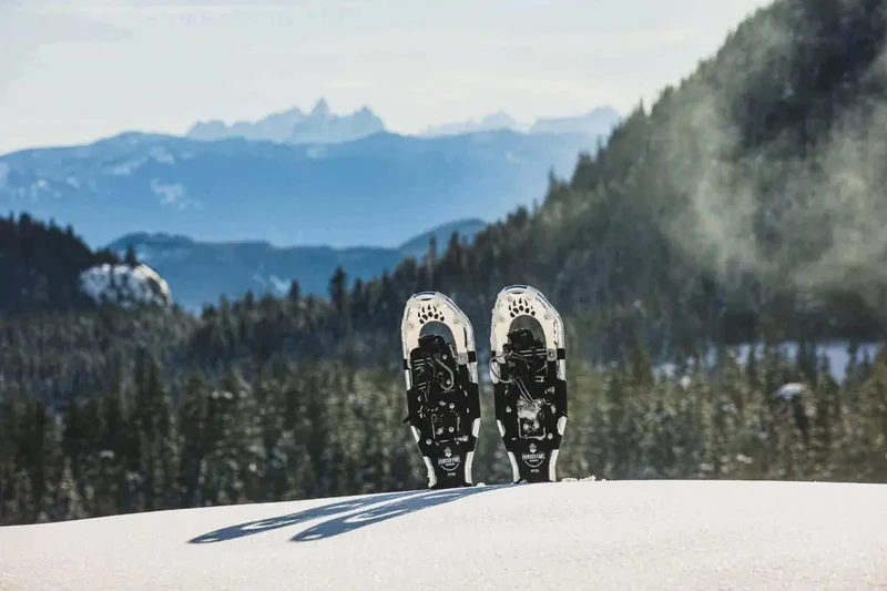 A product picture of the Powder Paws 25" Snowshoes