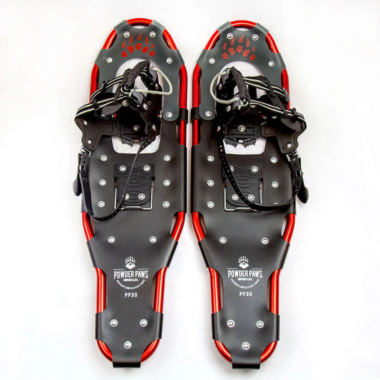 A product picture of the Powder Paws 30" Snowshoes