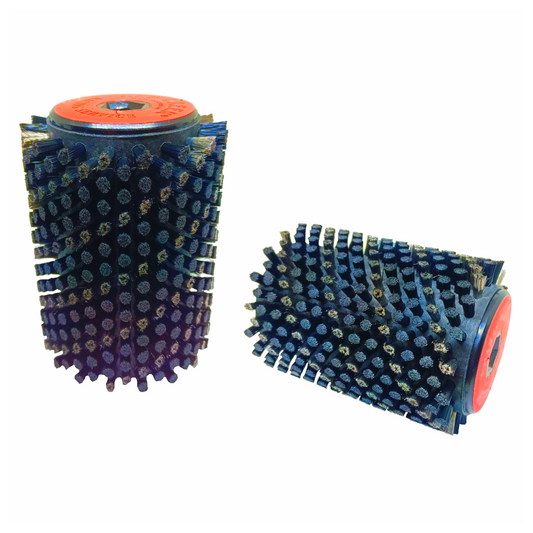 A product picture of the Red Creek Ultrafine Straight Steel/Nylon Spiro Mix 100mm Roto Brush