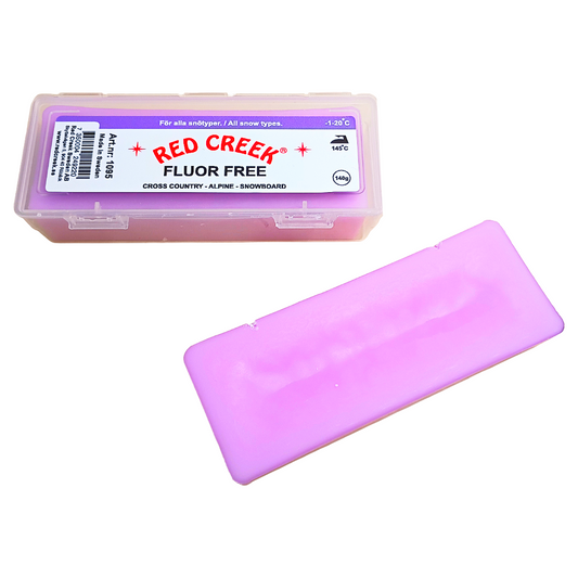 A product picture of the Red Creek Fluoro-Free Cold Melt Glide Wax (-1C/-20C)