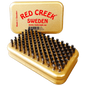A product picture of the Red Creek Ultrafine Straight Steel Gold Hand Brush