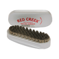 A product picture of the Red Creek Ultrafine Curled Steel Racing Silver Hand Brush