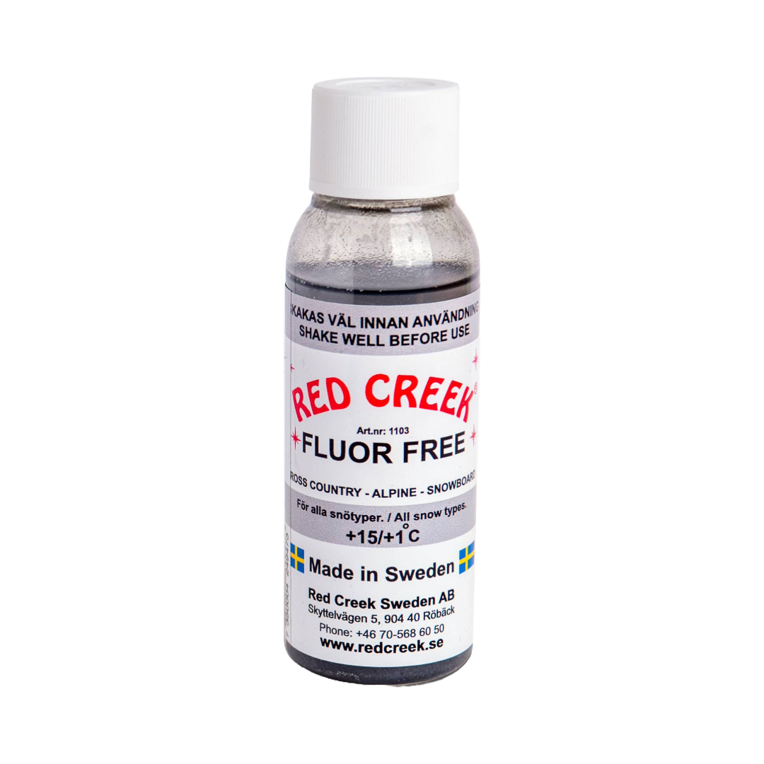 A product picture of the Red Creek Fluoro-Free Warm Liquid