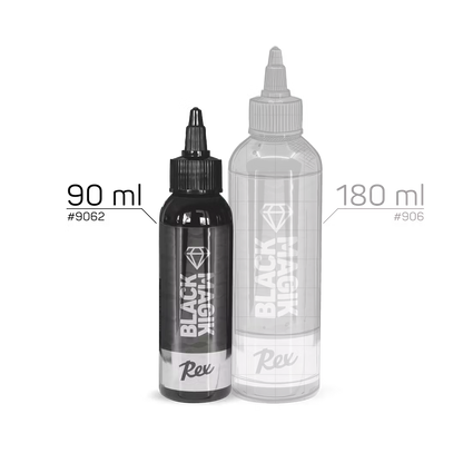 A product picture of the Rex Wax Black Magik Chain Drip Wax