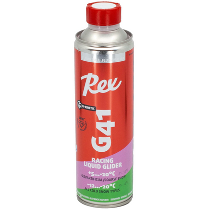 A product picture of the Rex Wax G41 Pink/Green `UHW` N-Kinetic Liquid Glider