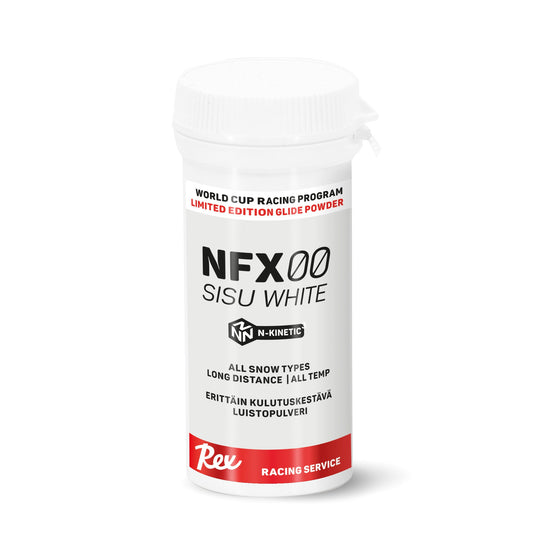 A product picture of the Rex Wax NFX 00 SISU White UHW Powder