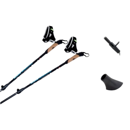 A product picture of the Rex Poles NT5 Nordic Walking Poles | Adjustable Length: 100-135cm
