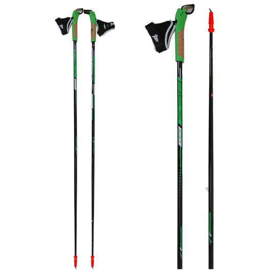 A product picture of the Rex Poles R1 Poles (Rollerski Version)