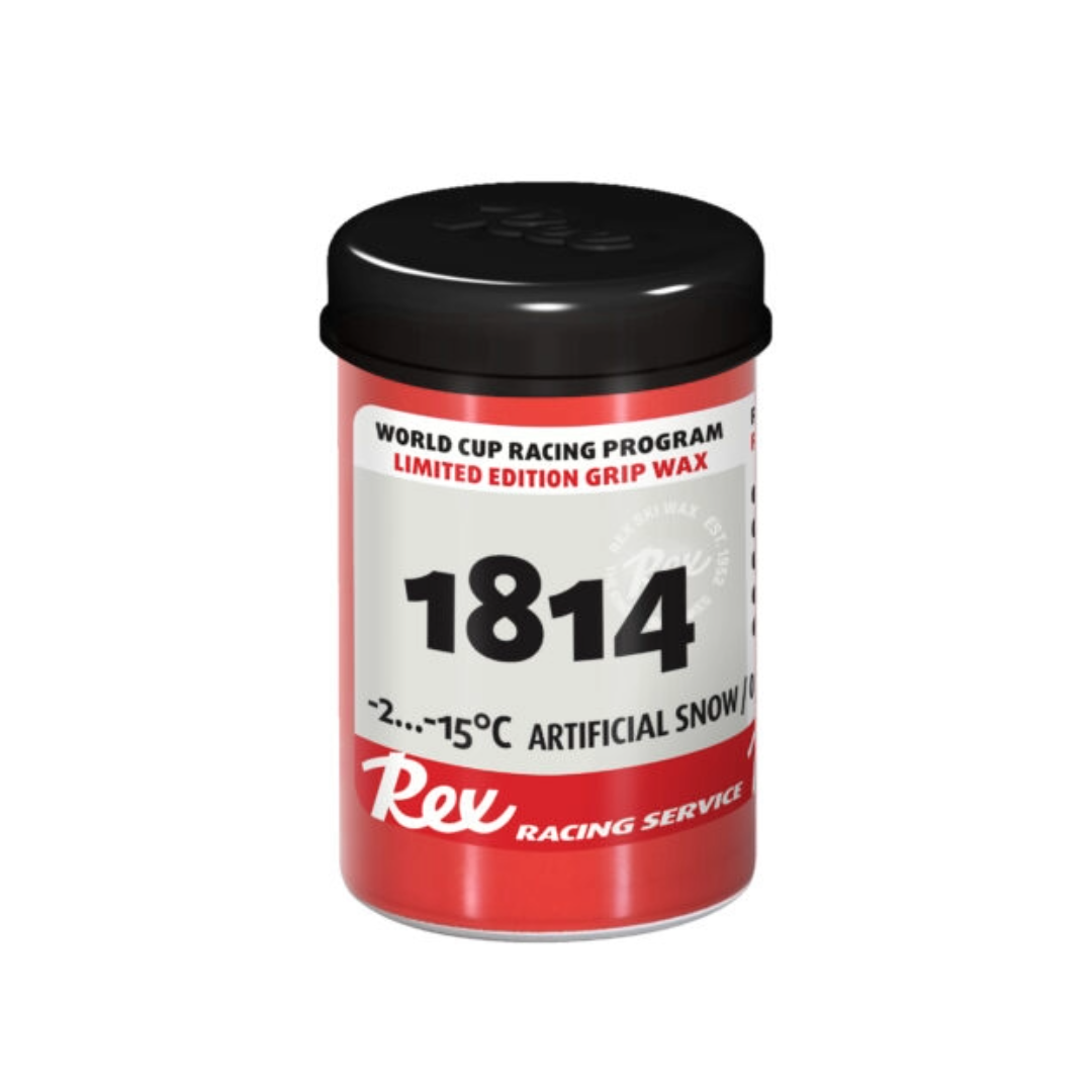 A product picture of the Rex Wax TK-1814 Fluoro-Free World Cup Grip Wax