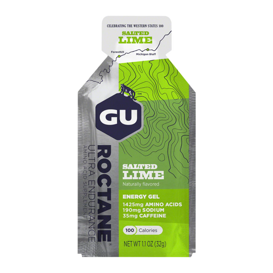 A product picture of the Gu Energy Roctane Salted Lime | 32g