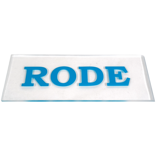 A product picture of the Rode Plexiglass Scraper